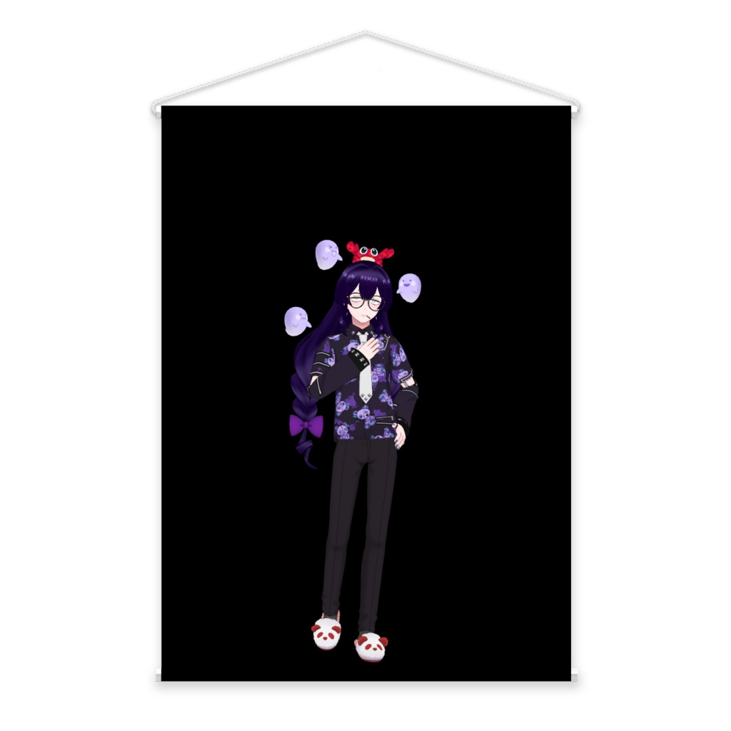 【八卜 六助】3月生誕祭記念日-タペストリー-G1404