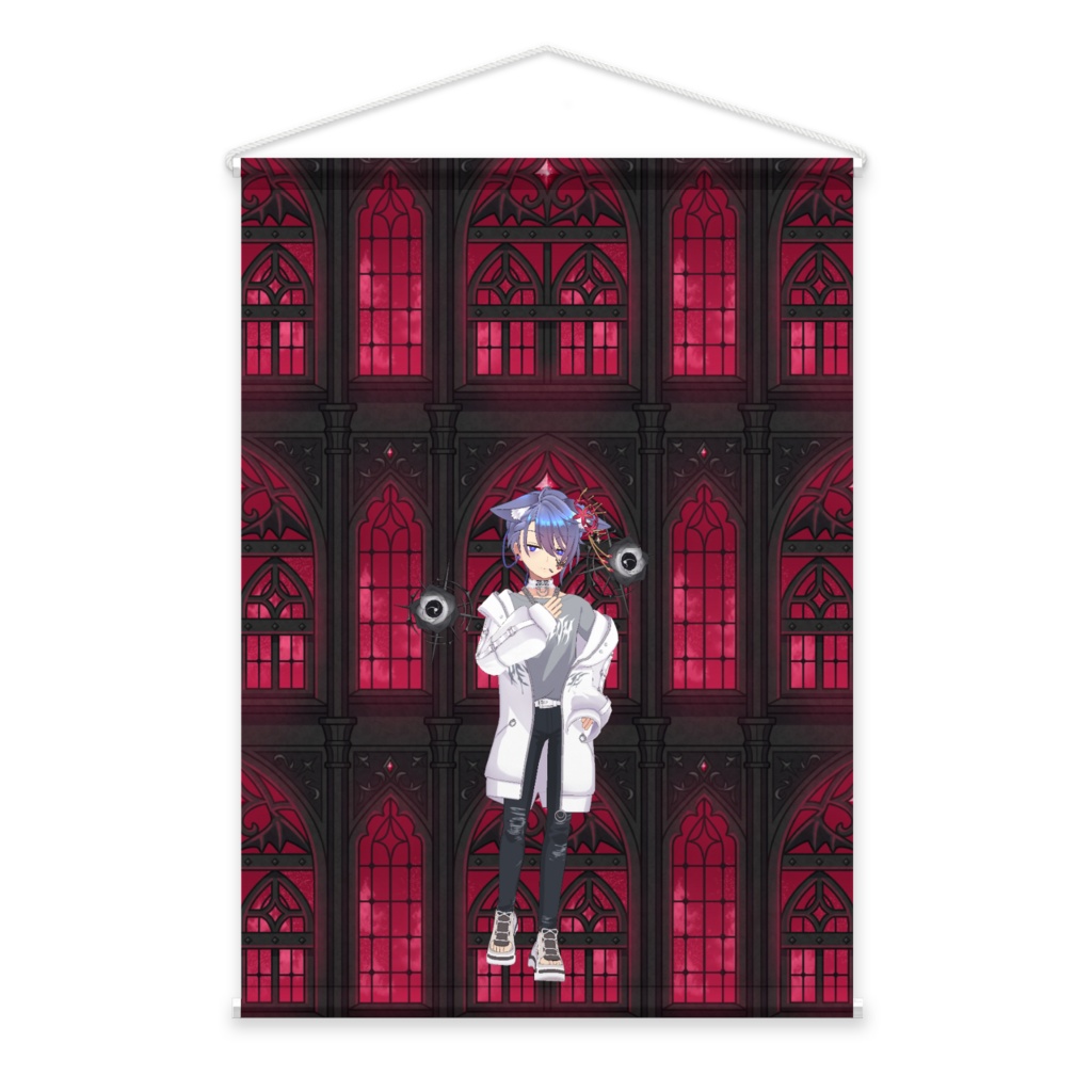 【桜崎 猴】3月生誕祭記念日-タペストリー-G1400