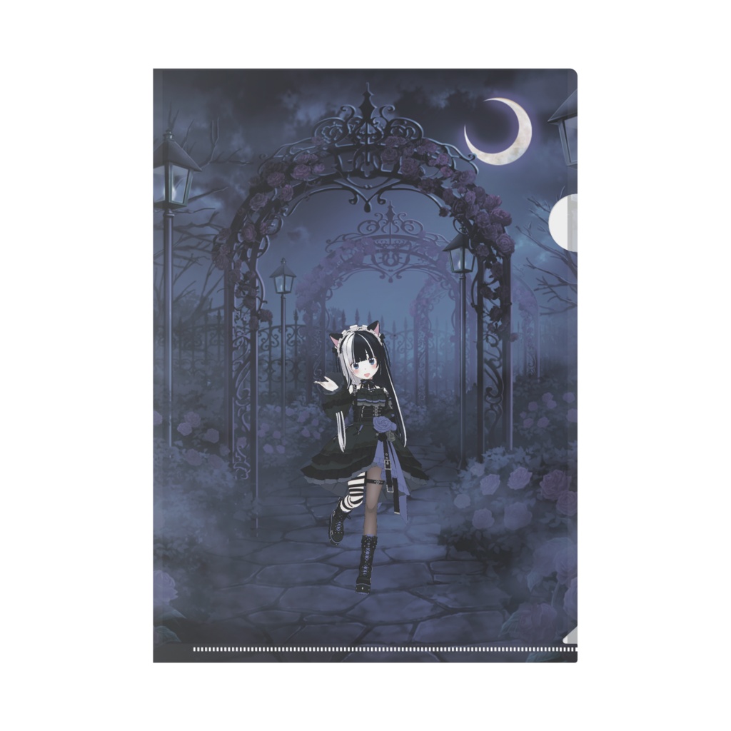 【夜月 あい】3月生誕祭記念日-クリアファイル-G1390