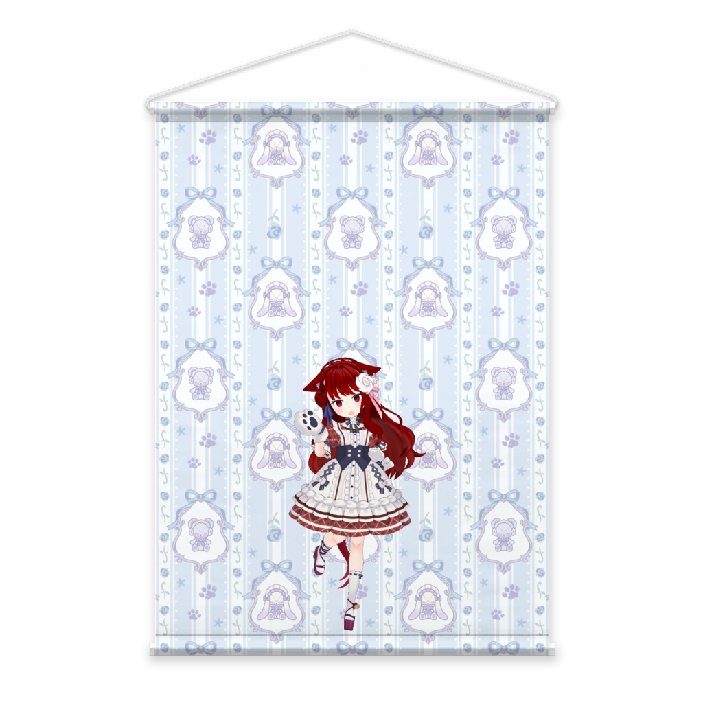 【時雨 紗久迷】3月生誕祭記念日-タペストリー-G1387