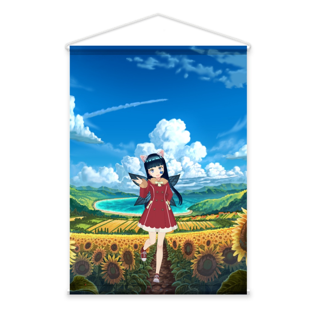 【ひめか】3月生誕祭記念日-タペストリー-G1377