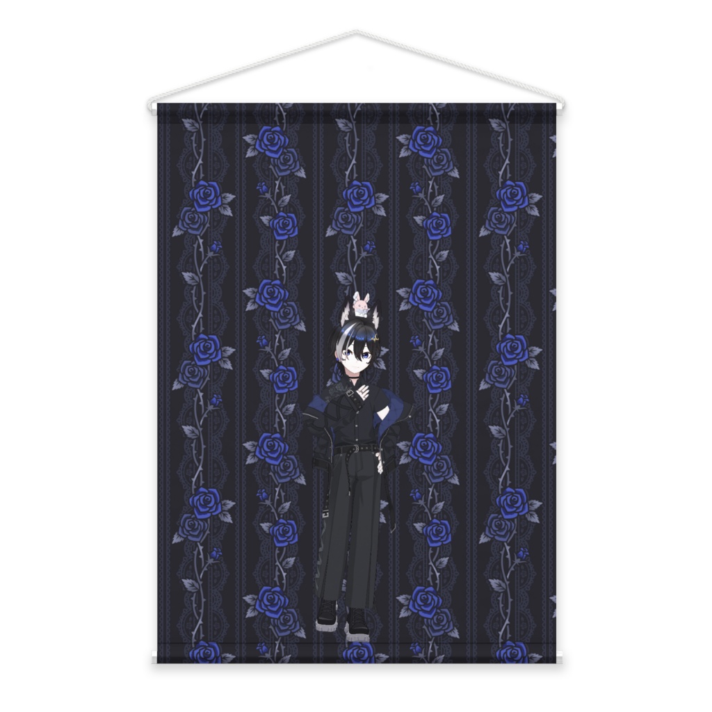 【猋楽 凛】3月生誕祭記念日-タペストリー-G1376