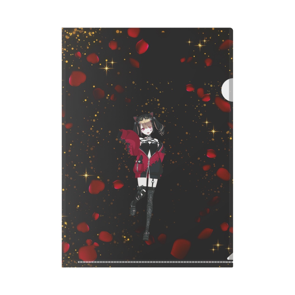 【紫桜 れあ】3月生誕祭記念日-クリアファイル-G1371