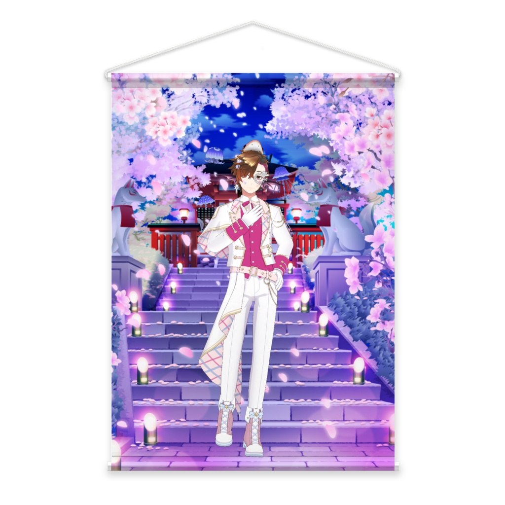 【鮫乃木ショウタ】3月生誕祭記念日-タペストリー-G1370