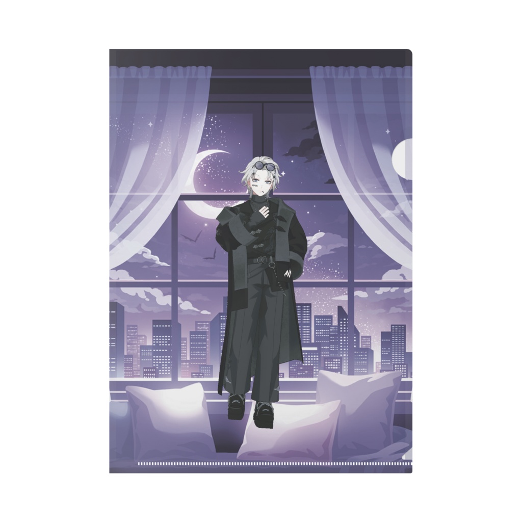 【夜灯ネオン】3月生誕祭記念日-クリアファイル-G1364