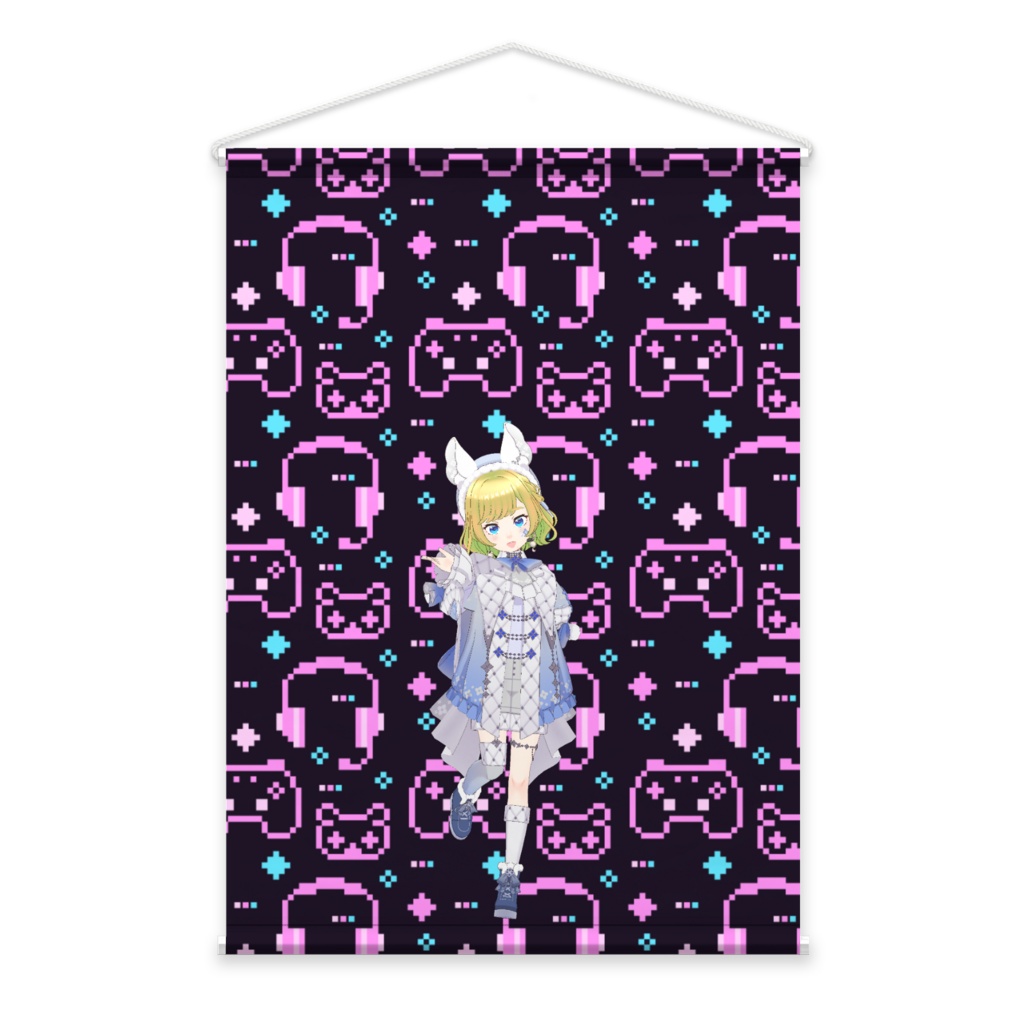 【ばぁむくーへん】3月生誕祭記念日-タペストリー-G1355