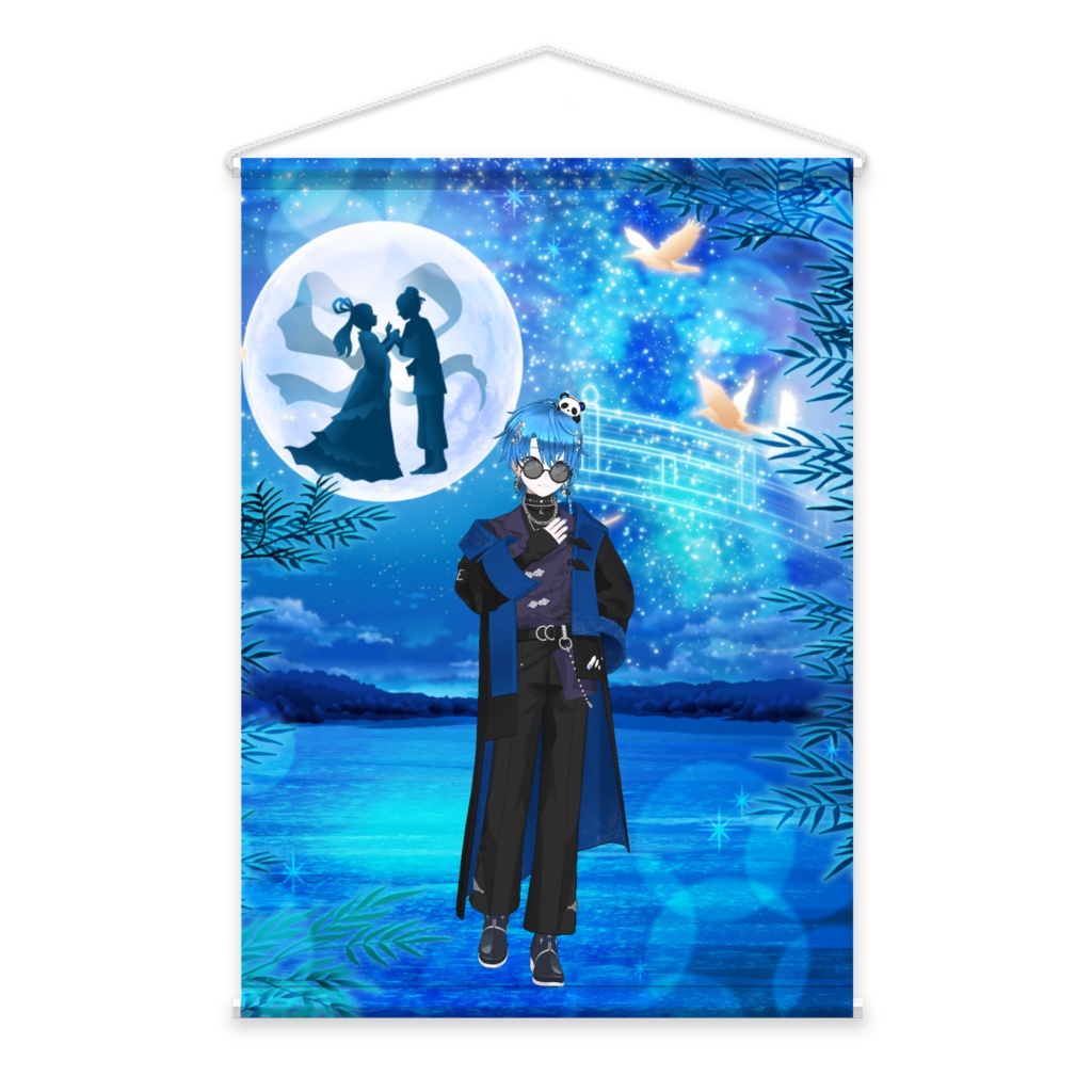 【星乃 心葉】3月生誕祭記念日-タペストリー-G1351