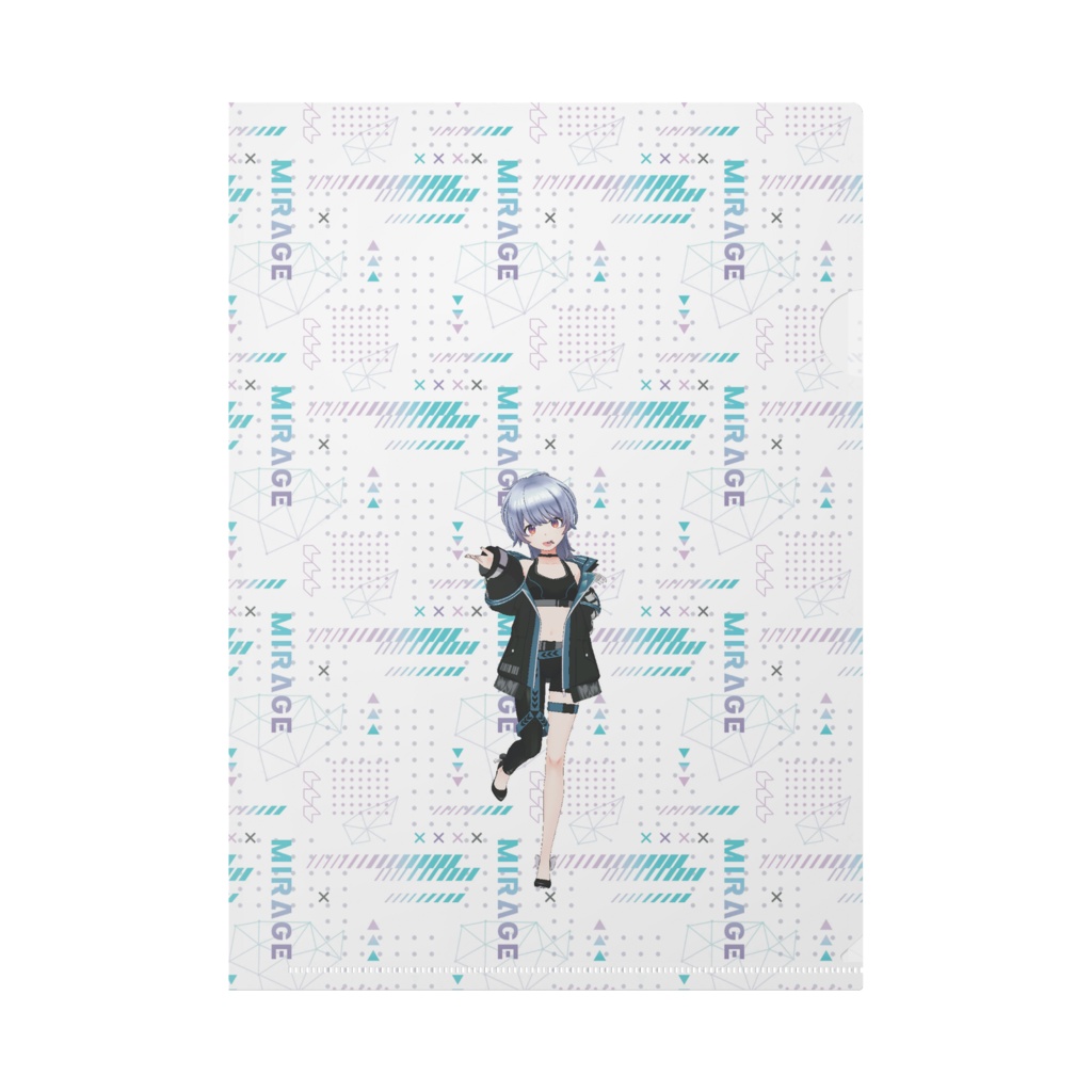 【紫ちゃん】3月生誕祭記念日-クリアファイル-G1347