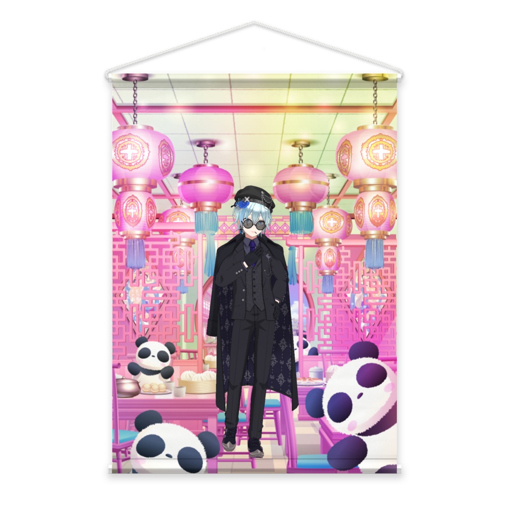 【天星 メア】3月生誕祭記念日-タペストリー-G1346