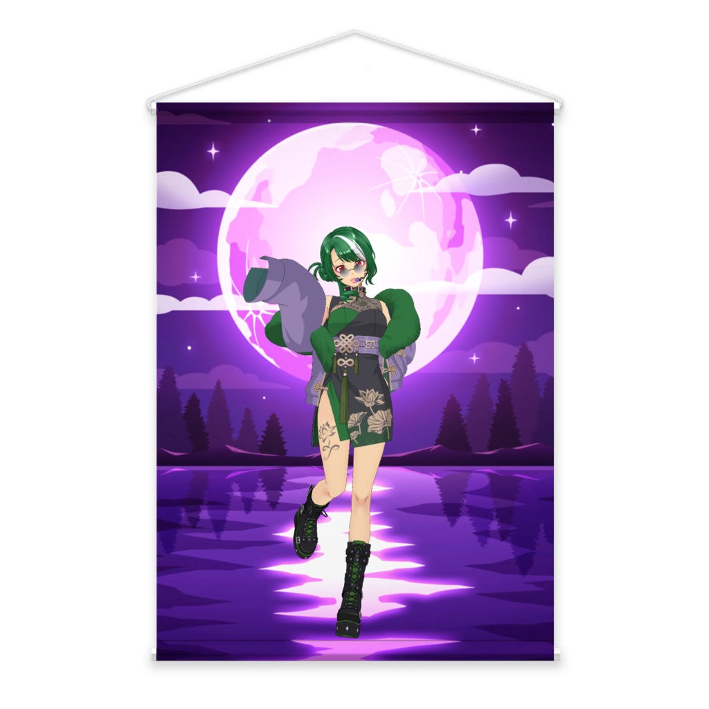 【巴舞 浬焔】3月生誕祭記念日-タペストリー-G1331