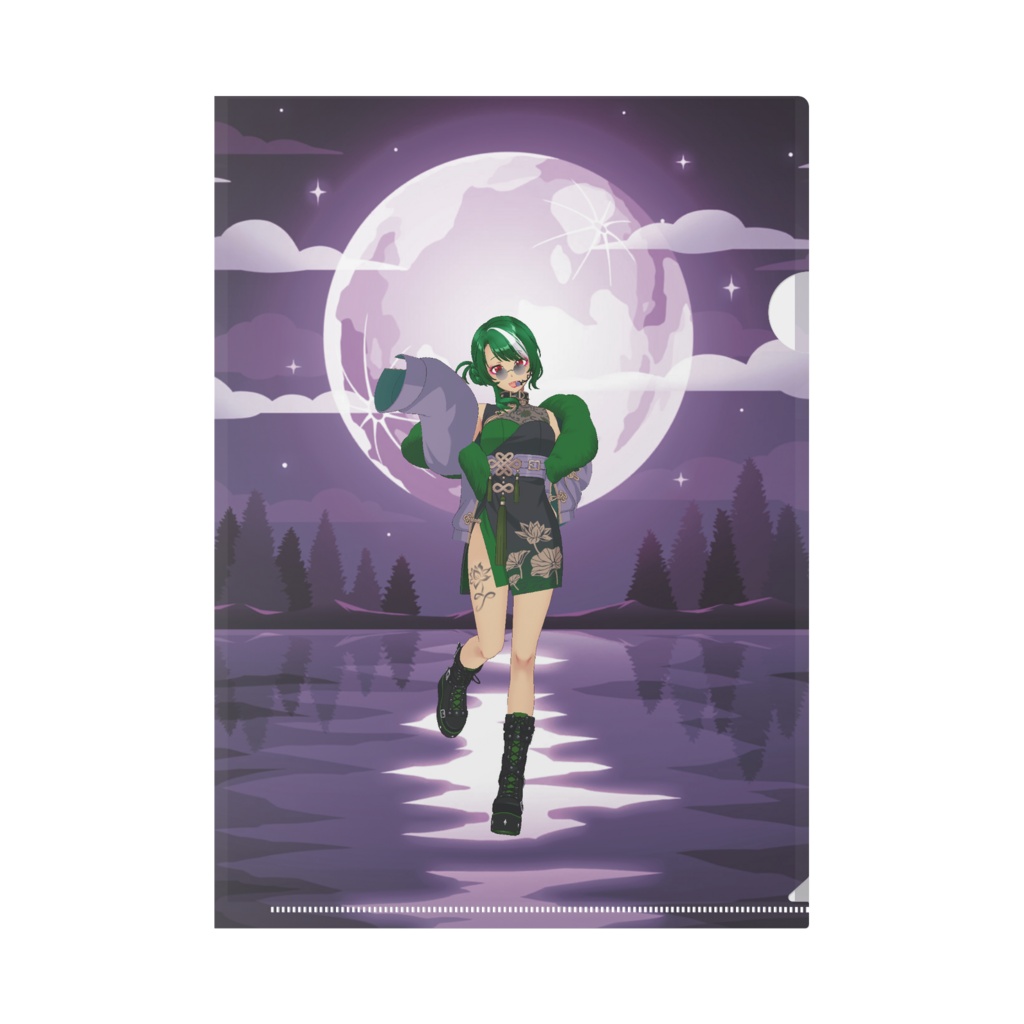 【巴舞 浬焔】3月生誕祭記念日-クリアファイル-G1331