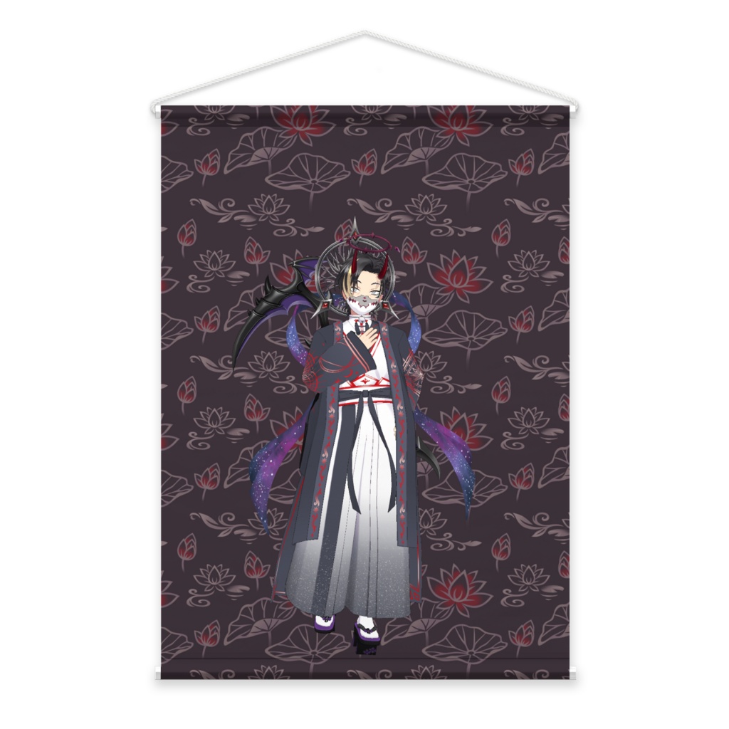 【深淵ノ闇猫】3月生誕祭記念日-タペストリー-G1329