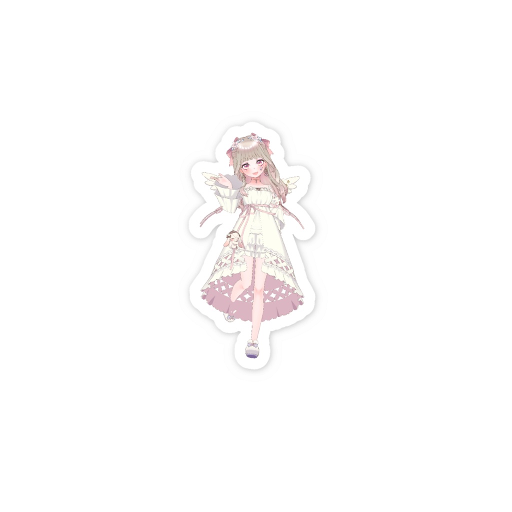 【桜庭るり】3月生誕祭記念日-スマホステッカー-G1318