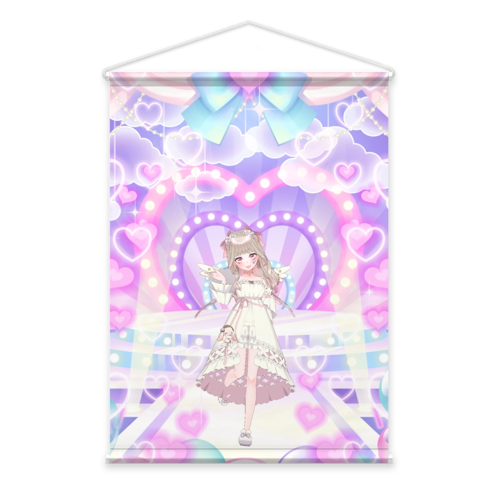 【桜庭るり】3月生誕祭記念日-タペストリー-G1318