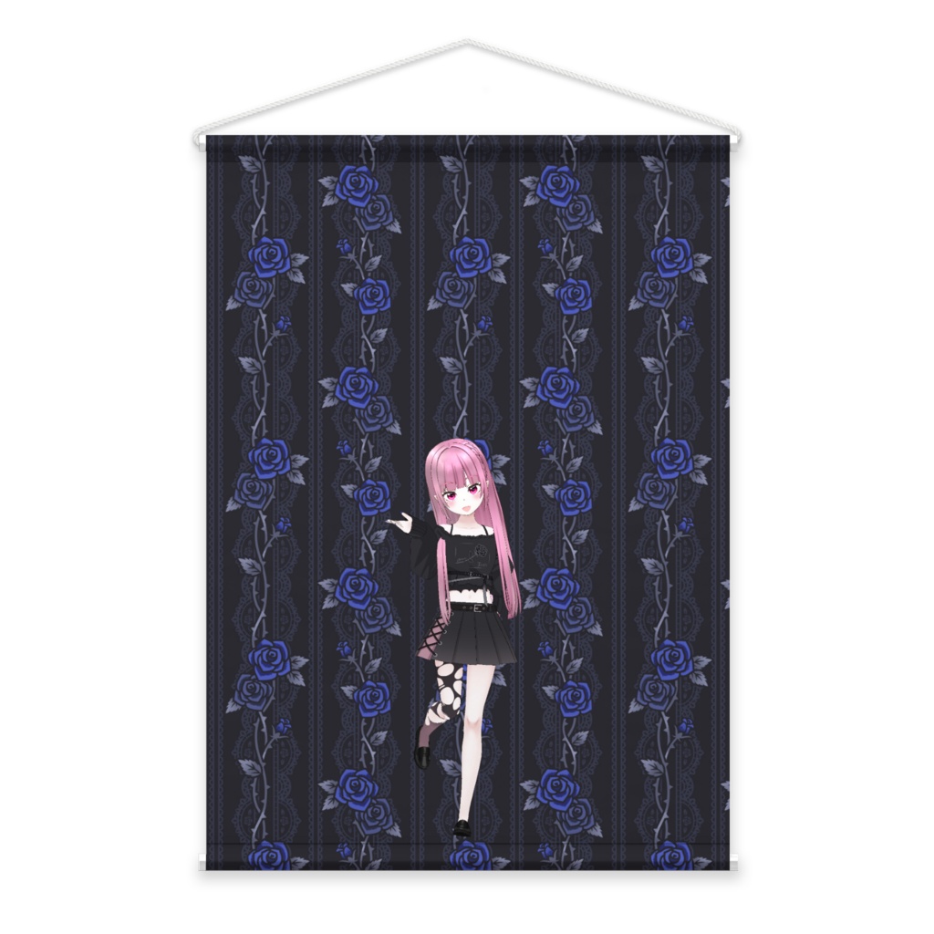 【天照もも】3月生誕祭記念日-タペストリー-G1317