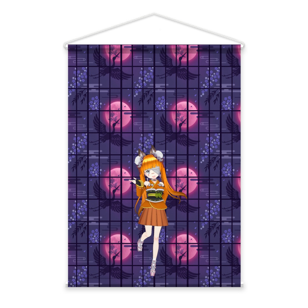 【狼音にこ♩】3月生誕祭記念日-タペストリー-G1311