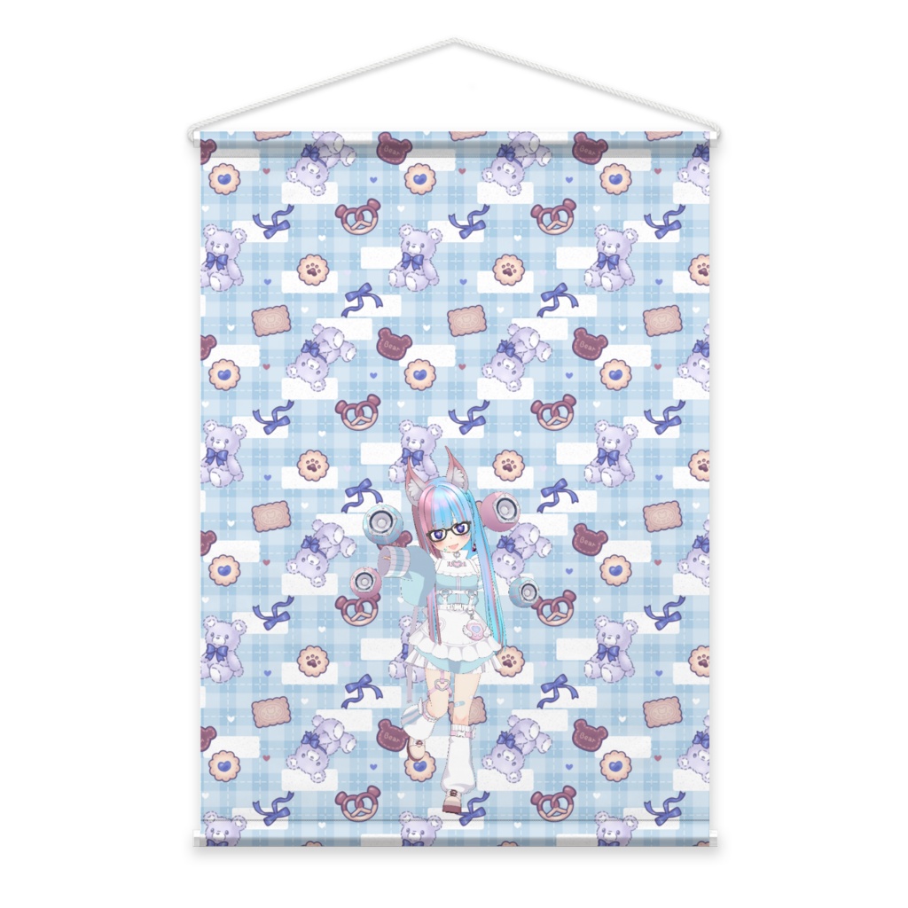 【天泡 メグ(ほうずき】3月生誕祭記念日-タペストリー-G1300