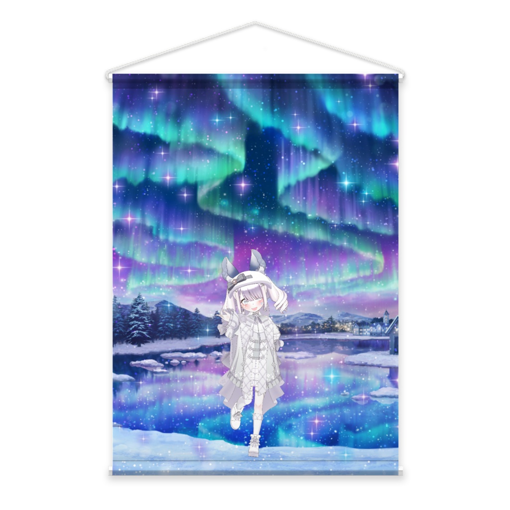 【ぴきちゃん】3月生誕祭記念日-タペストリー-G1299