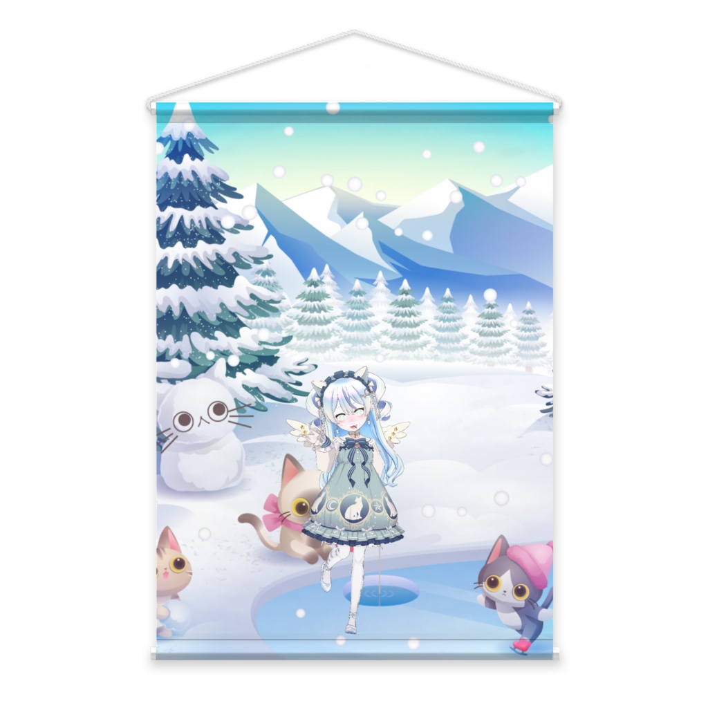 【ゆんゆん】3月生誕祭記念日-タペストリー-G1296