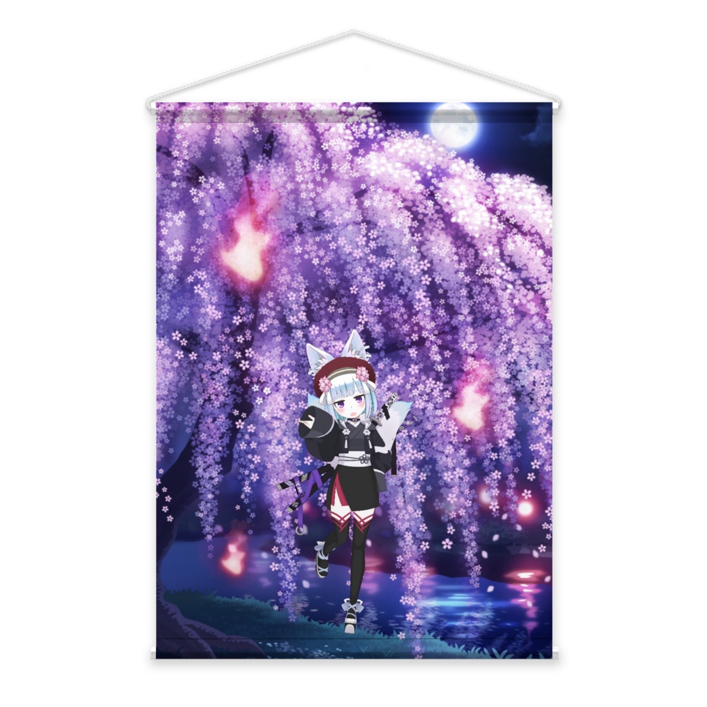 【ひなた】3月生誕祭記念日-タペストリー-G1290