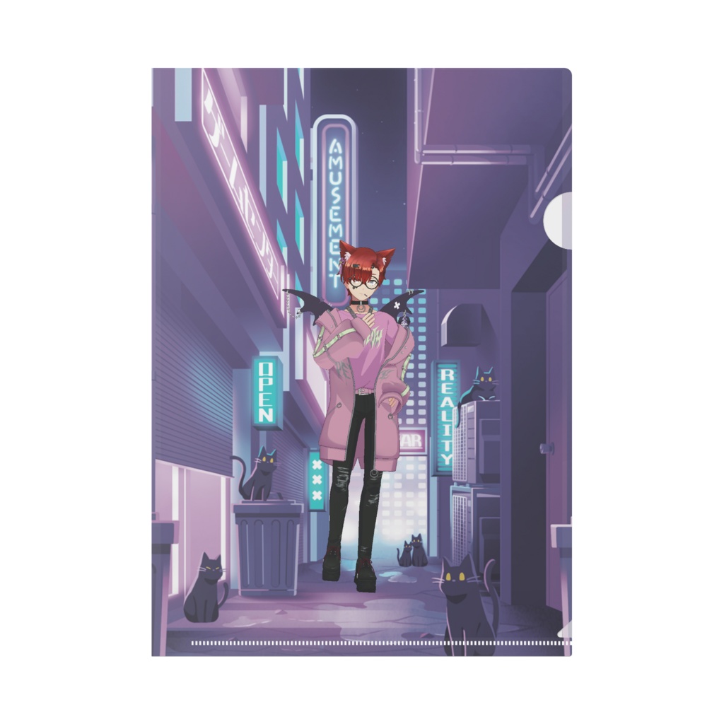 【神喰マート】3月生誕祭記念日-クリアファイル-G1286