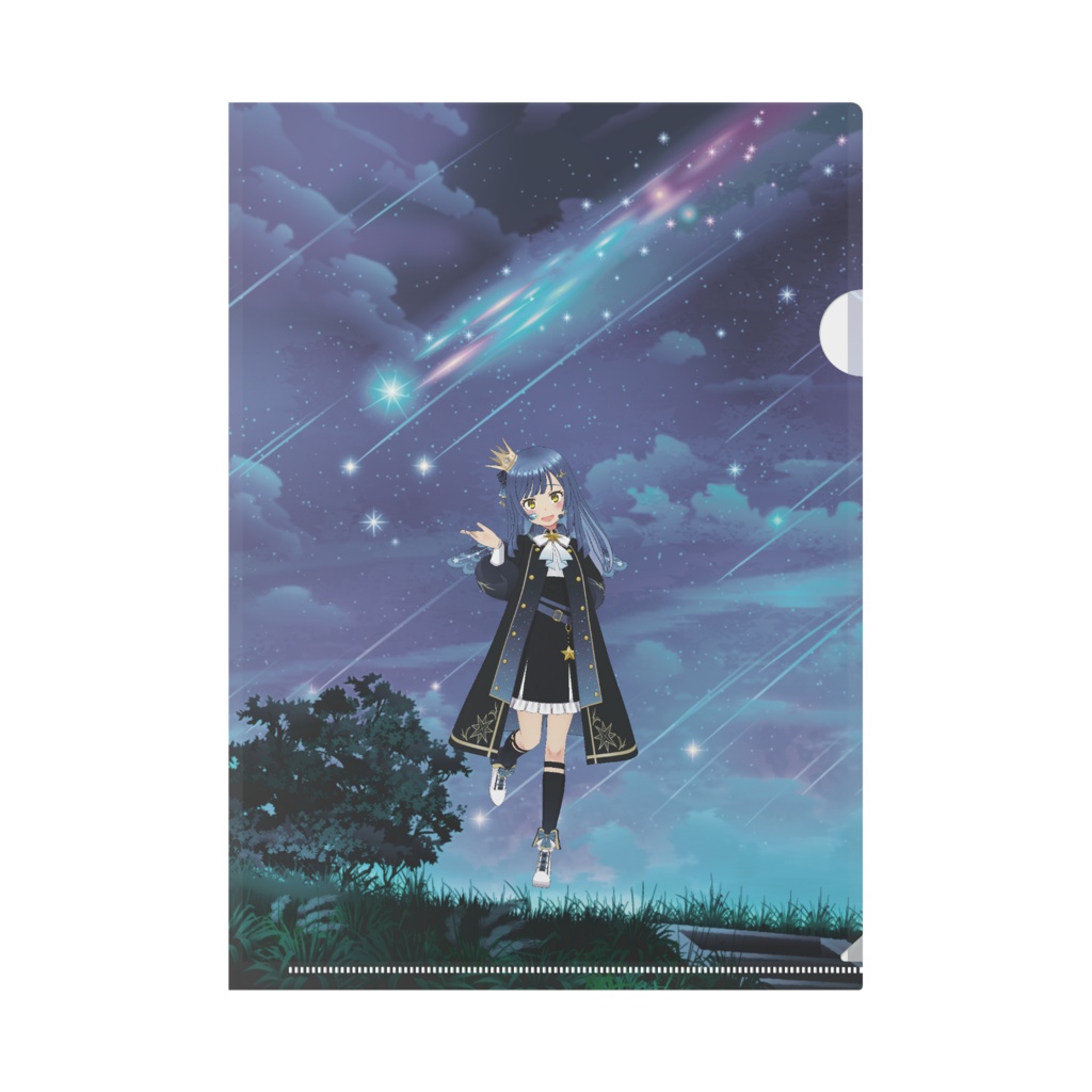 【七星ろっか】3月生誕祭記念日-クリアファイル-G1283