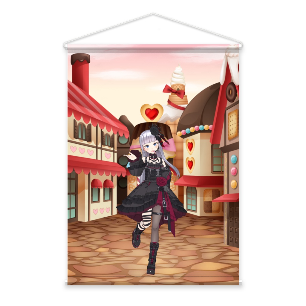 【水瀬 唄】3月生誕祭記念日-タペストリー-G1271