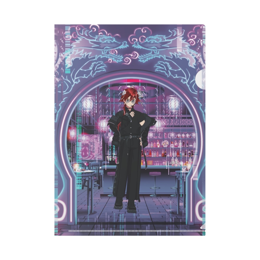 【夜桜玲音】3月生誕祭記念日-クリアファイル-G1267