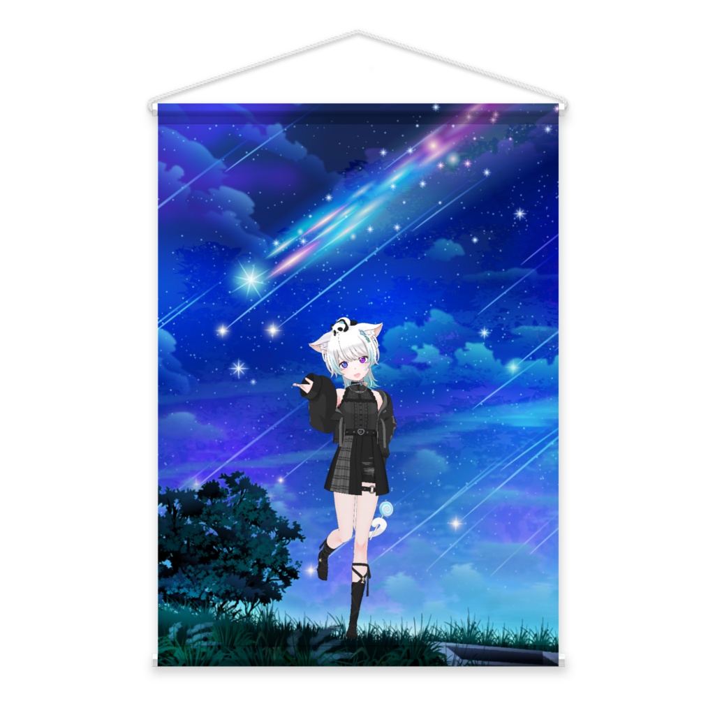 【しろごまティー】3月生誕祭記念日-タペストリー-G1266