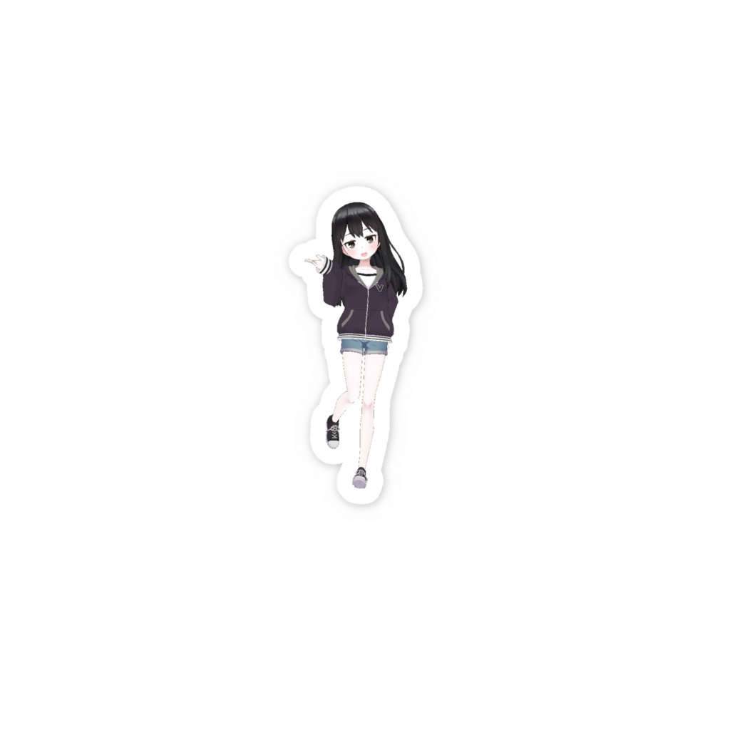 【ゆき】3月生誕祭記念日-スマホステッカー-G1264