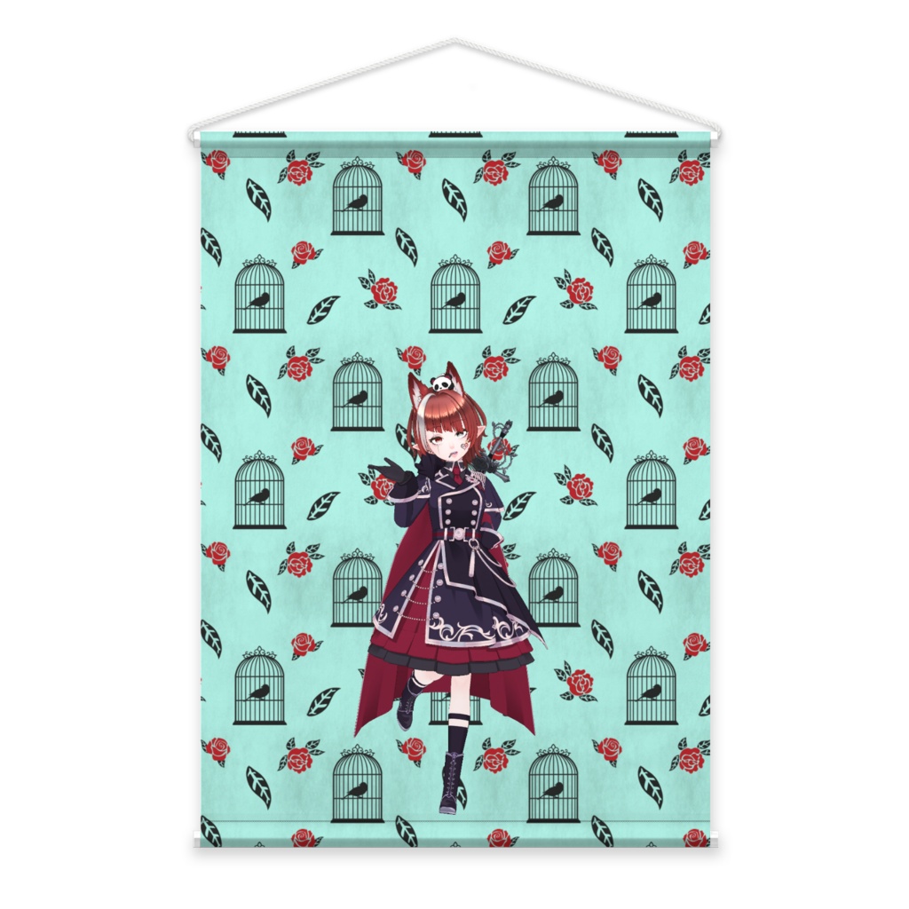 【冴雅須 楽】3月生誕祭記念日-タペストリー-G1256