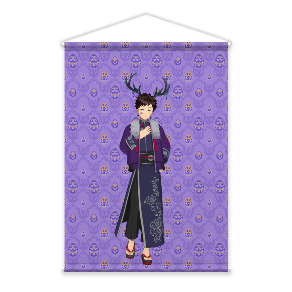 【えけ☆ササガキ】3月生誕祭記念日-タペストリー-G1238