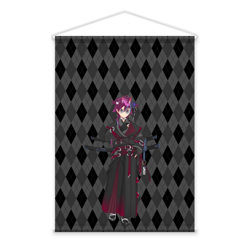 【秋麗 まろん】3月生誕祭記念日-タペストリー-G1235