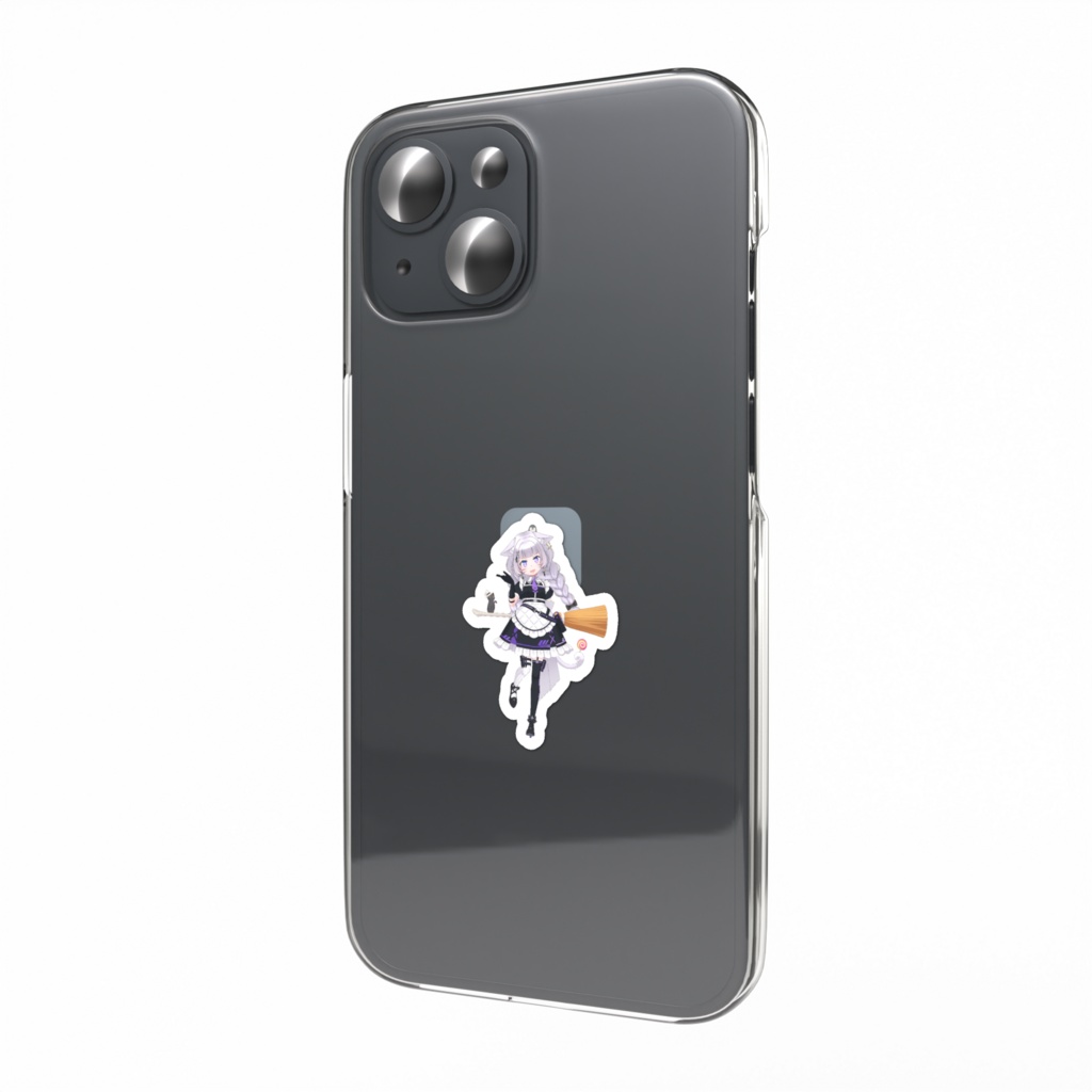 【猫花わさび】3月生誕祭記念日-スマホステッカー-G1230