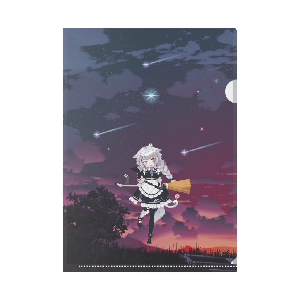 【猫花わさび】3月生誕祭記念日-クリアファイル-G1230