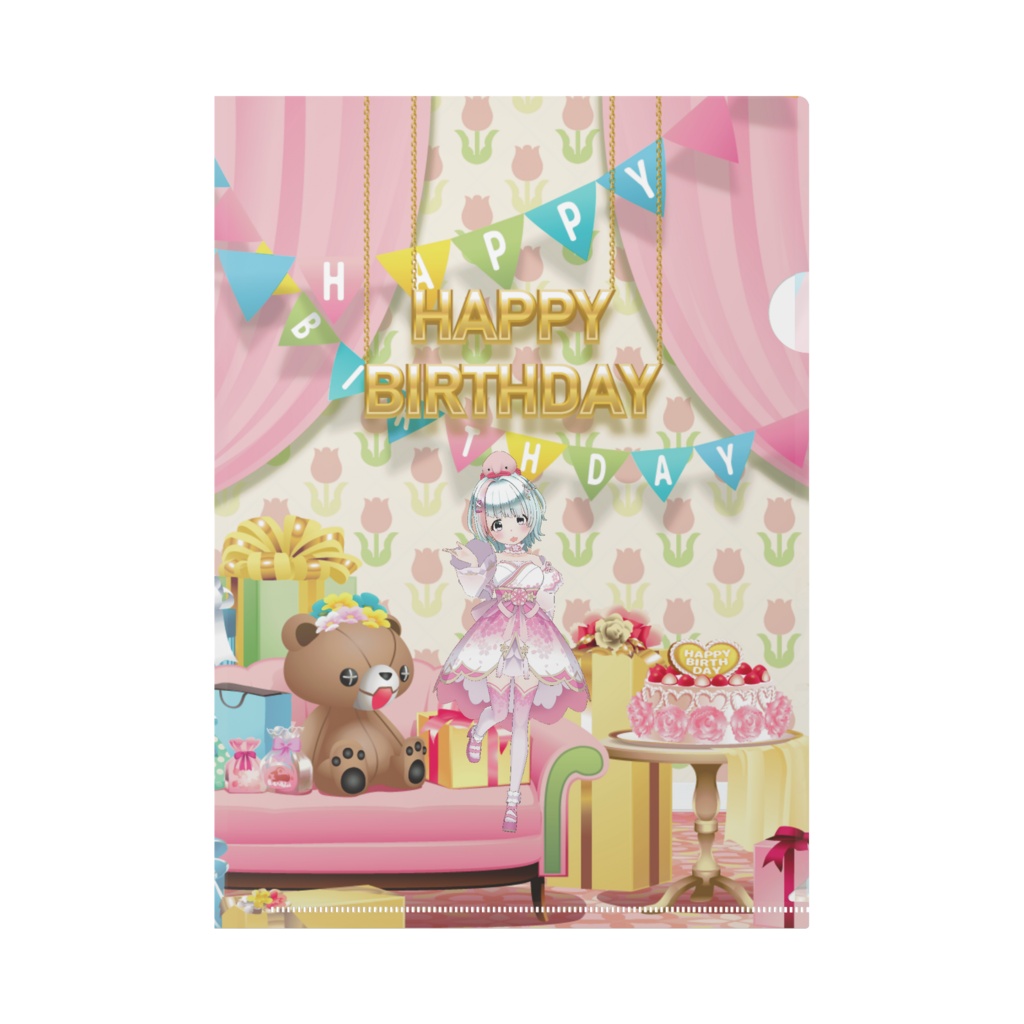 【心愛 そら】3月生誕祭記念日-クリアファイル-G1229