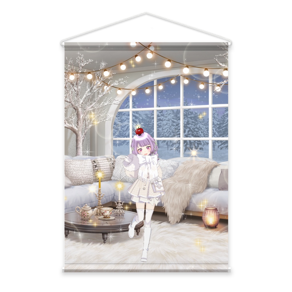 【とま はゆこ】3月生誕祭記念日-タペストリー-G1214