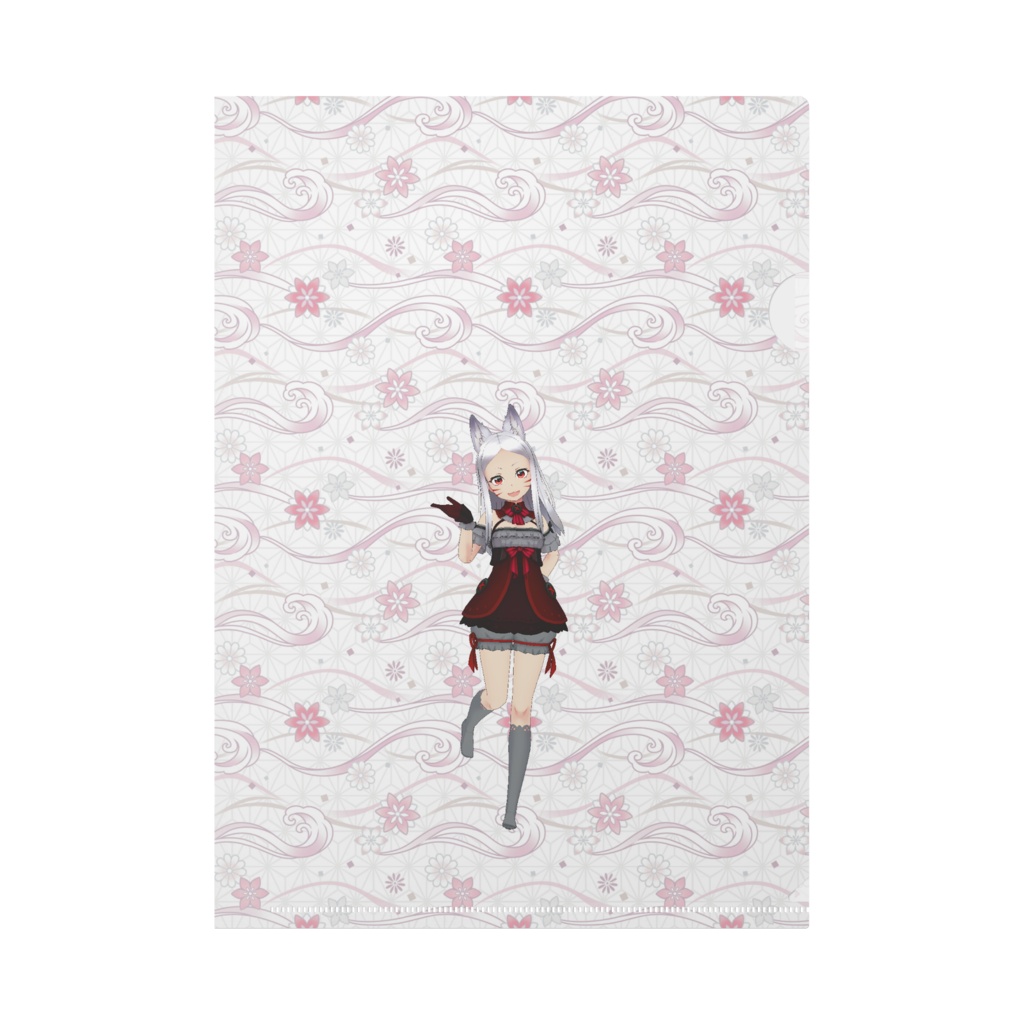 【シロ (妖狐)】3月生誕祭記念日-クリアファイル-G1213