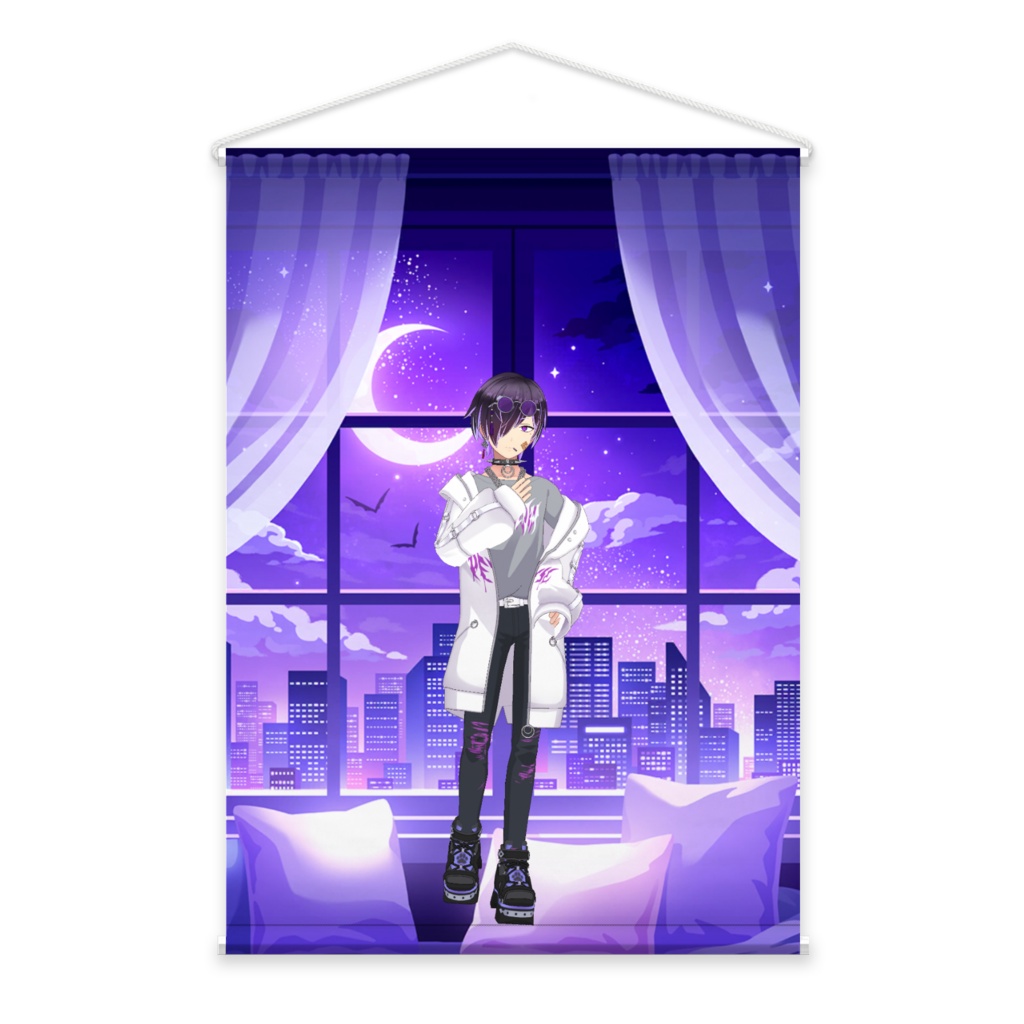 【め ん ぱ ん】3月生誕祭記念日-タペストリー-G1195