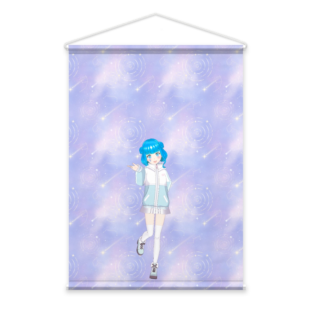 【かりん】3月生誕祭記念日-タペストリー-G1190