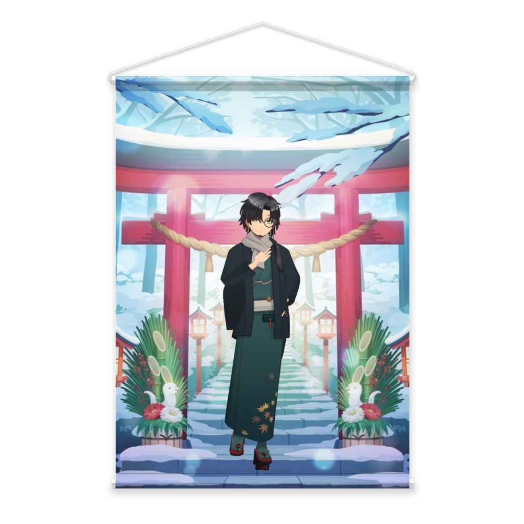 【でっぱー】3月生誕祭記念日-タペストリー-G1178