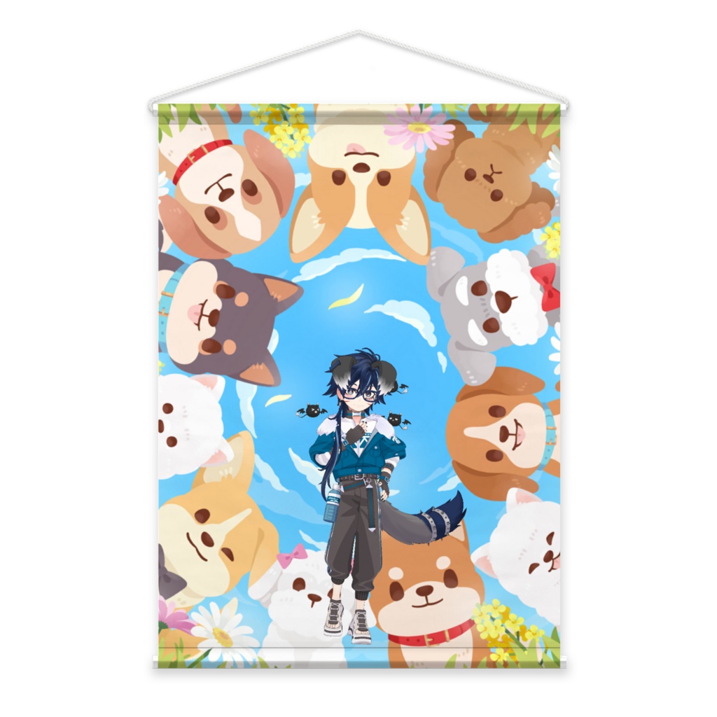 【フード】3月生誕祭記念日-タペストリー-G1177