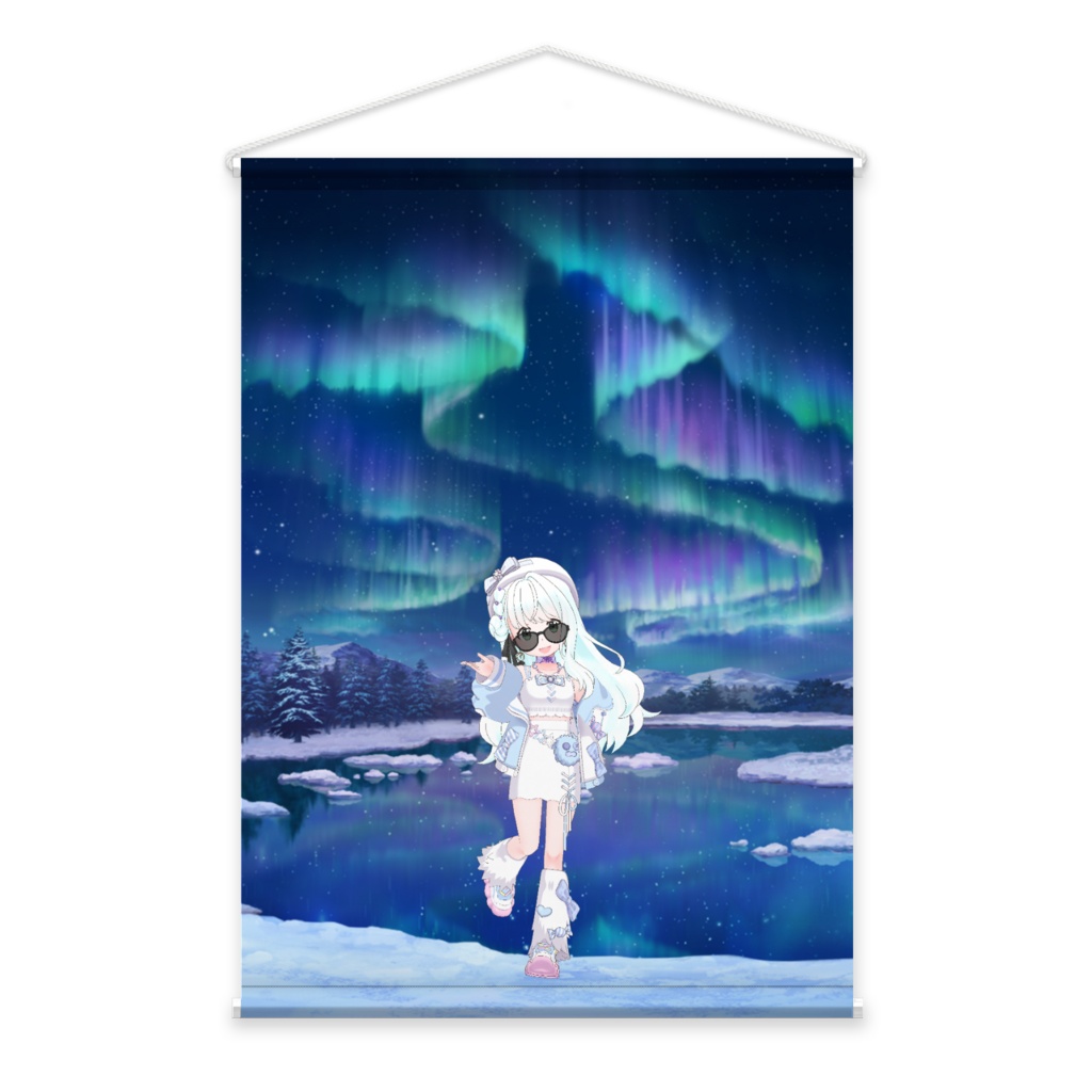 【天川ちこ】3月生誕祭記念日-タペストリー-G1166