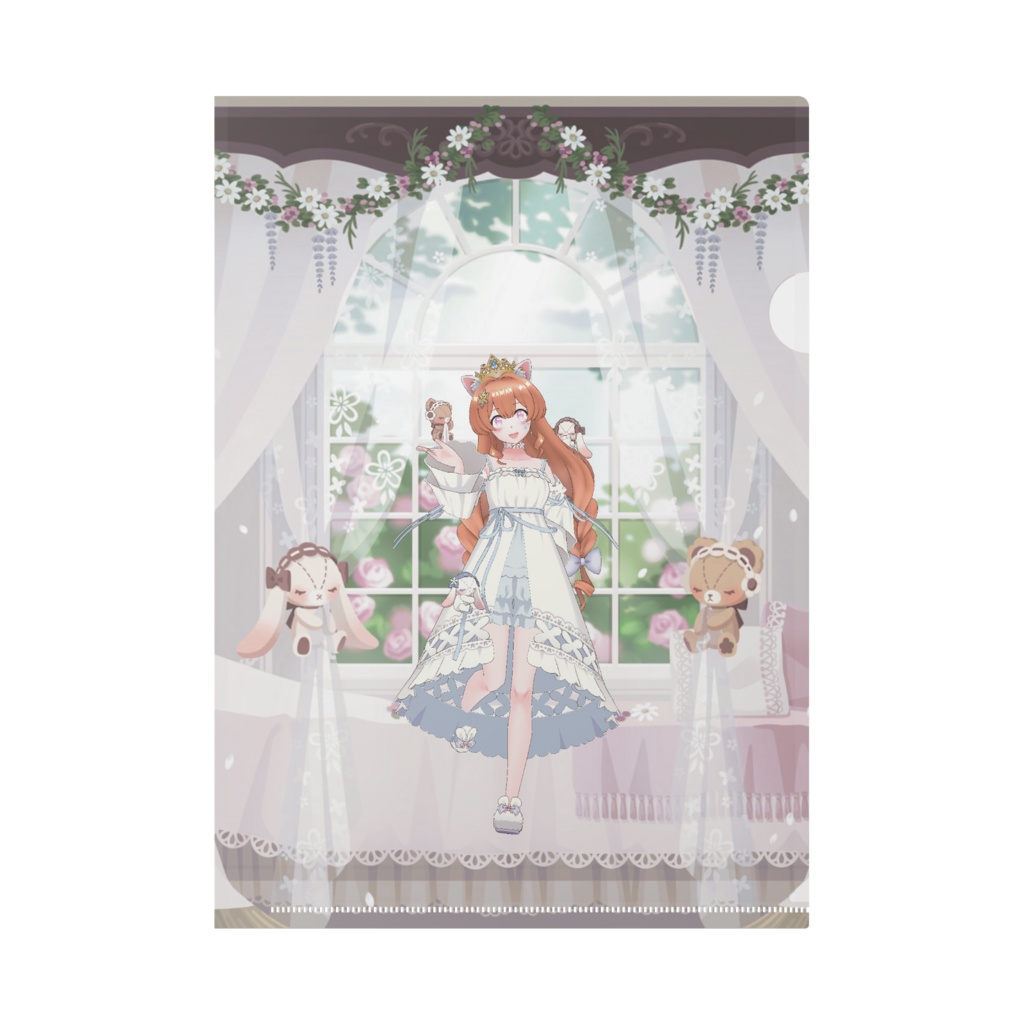 【白雪アリス】3月生誕祭記念日-クリアファイル-G1160