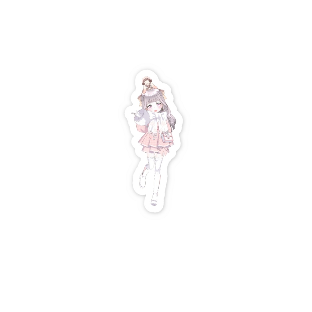 【めりちゃん】3月生誕祭記念日-スマホステッカー-G1151