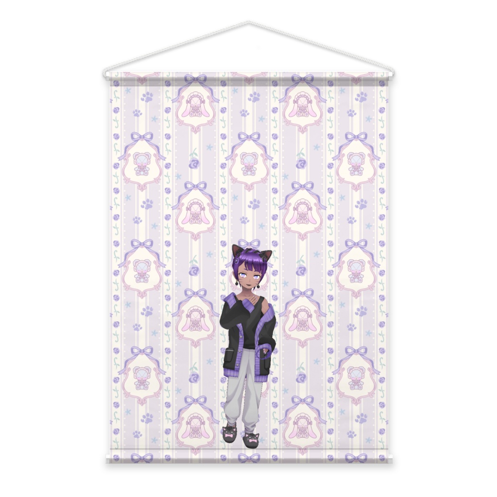 【ゆん】3月生誕祭記念日-タペストリー-G1145