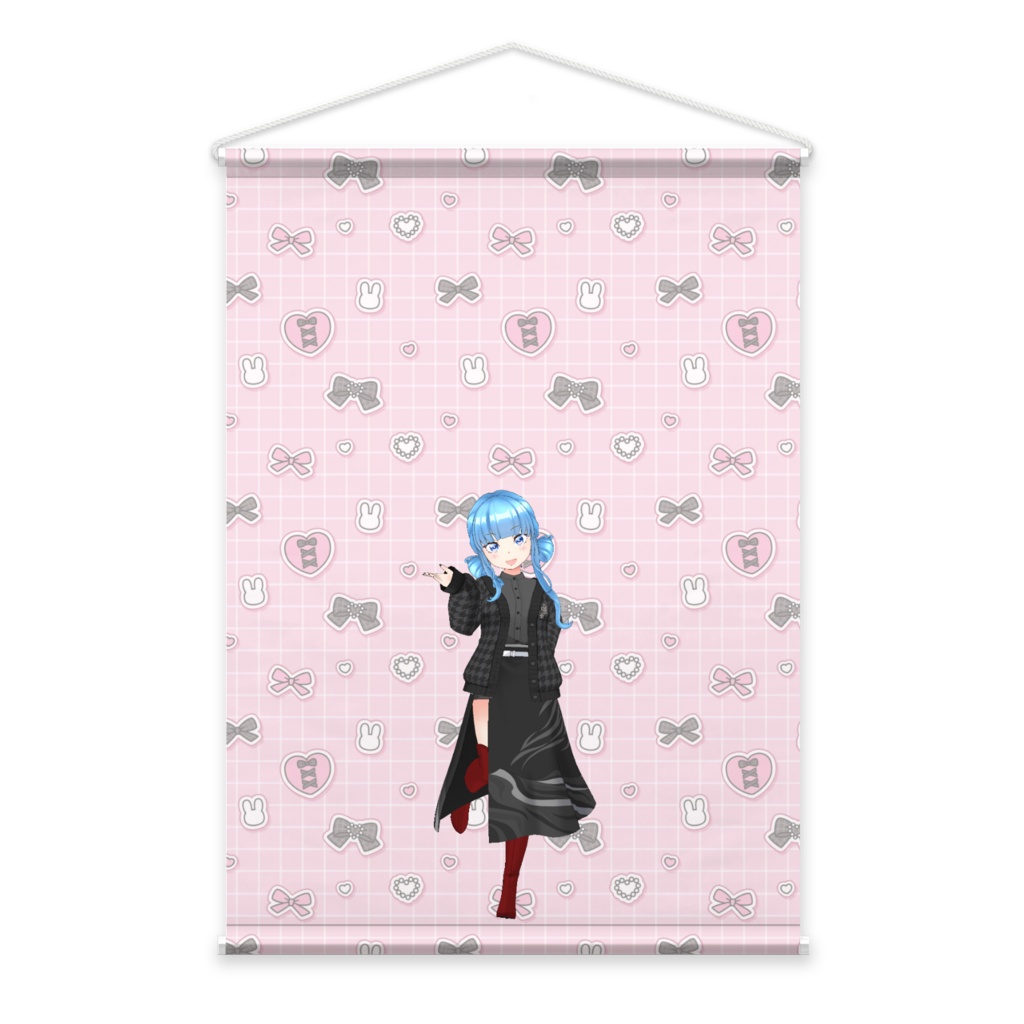 【るな】3月生誕祭記念日-タペストリー-G1138