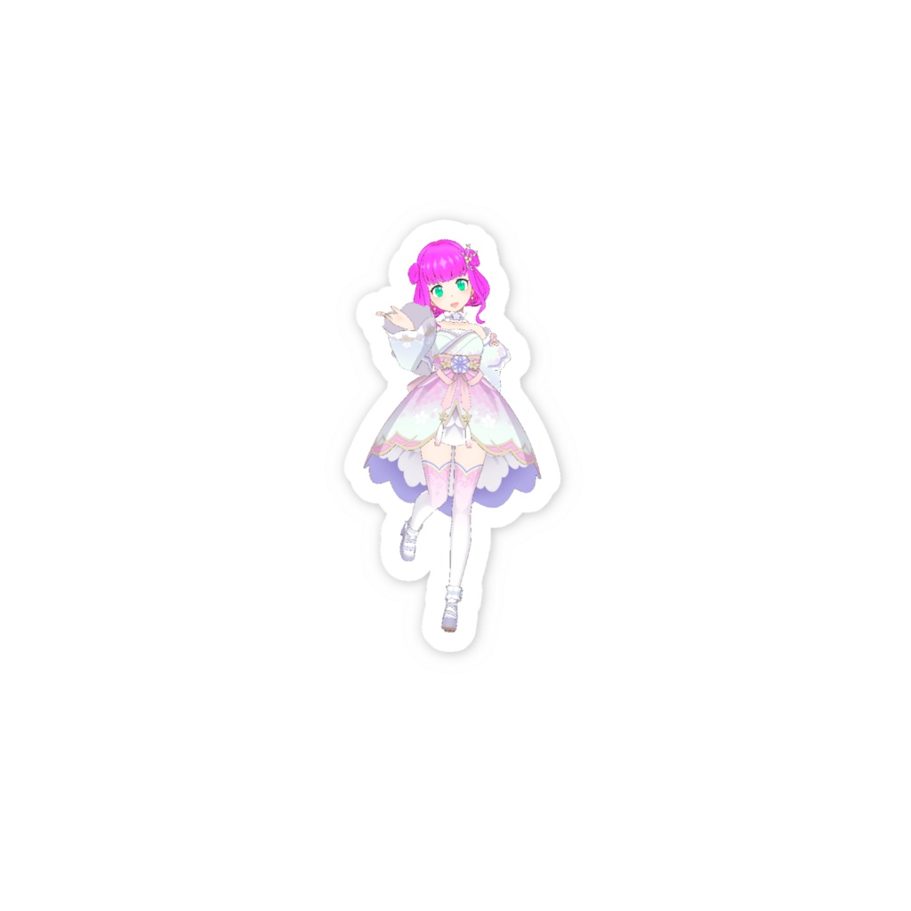 【月宮英利香】3月生誕祭記念日-スマホステッカー-G1134