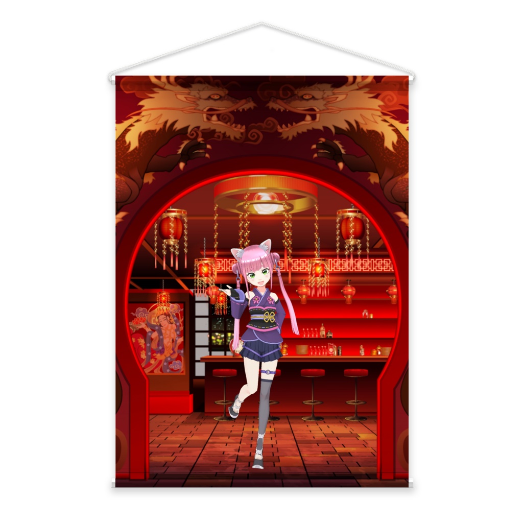 【茶葉蜜柑】3月生誕祭記念日-タペストリー-G1131