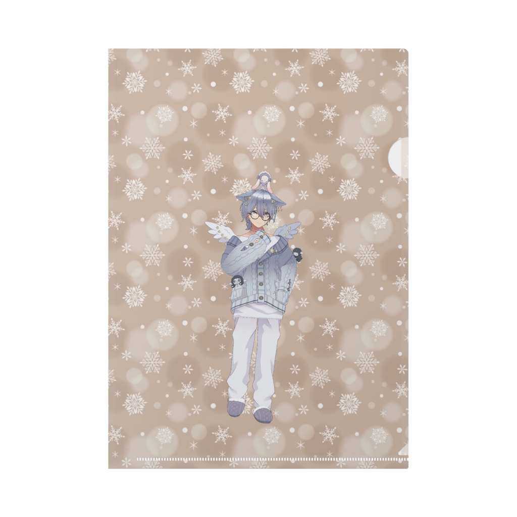 【紫銀】3月生誕祭記念日-クリアファイル-G1121